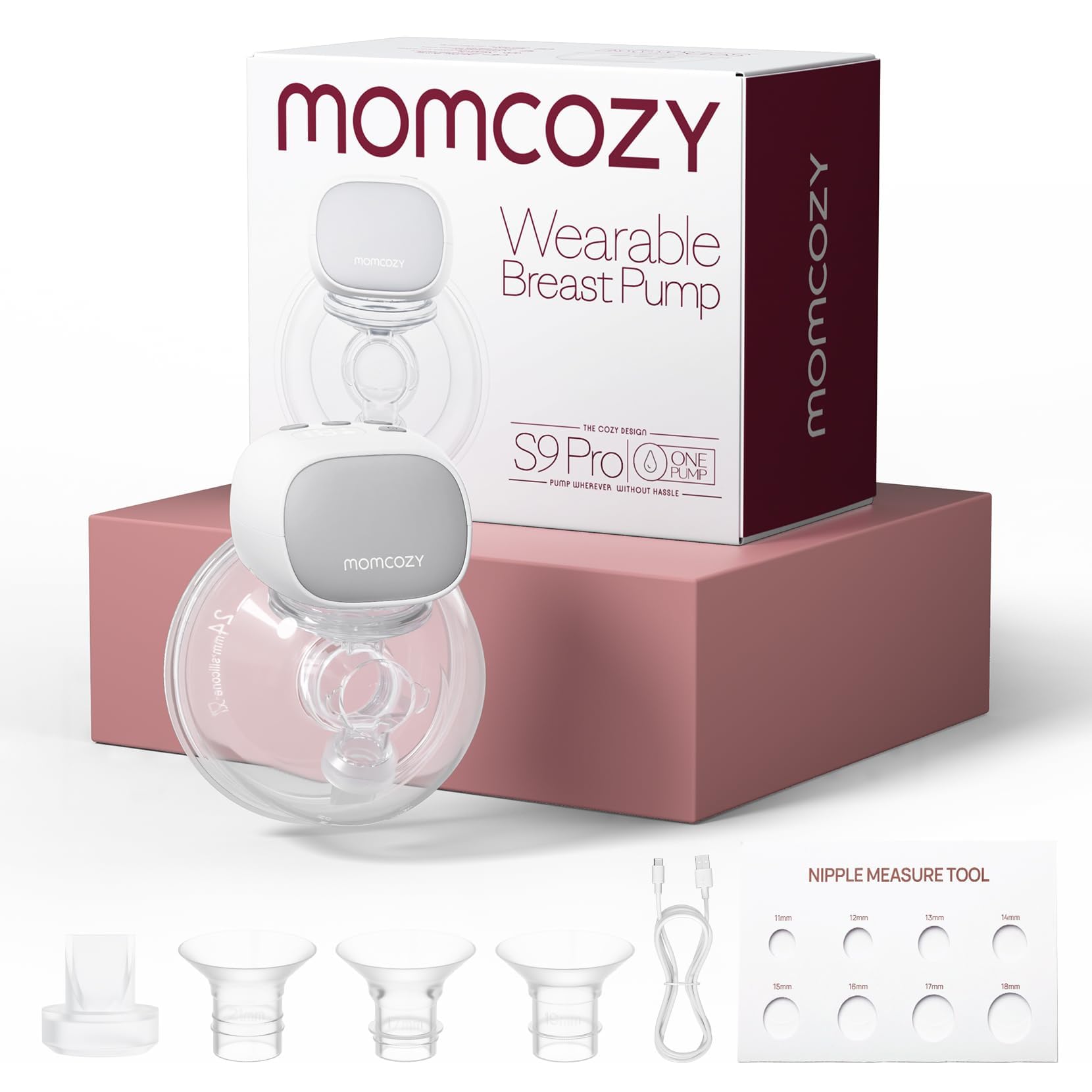 Amazon.com : Momcozy S9 Pro Wearable Breast Pump Hands-Free, 24mm